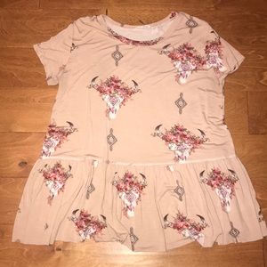 Boutique peplum top